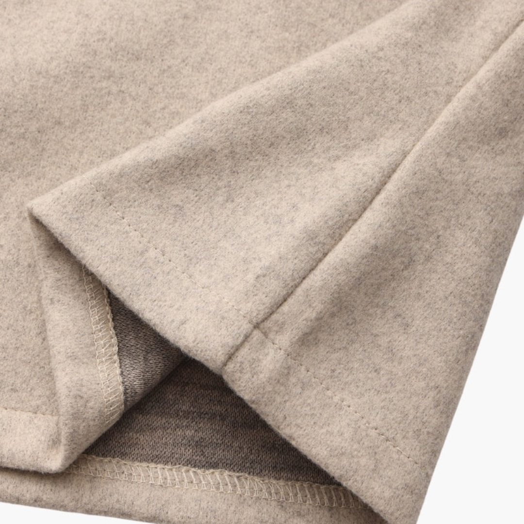 Ashborne | Women's Zip-Up Knit Hoodie | Old Money Essential