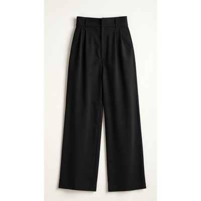 Ashborne | Women's High-Waist Wide-Leg Trousers