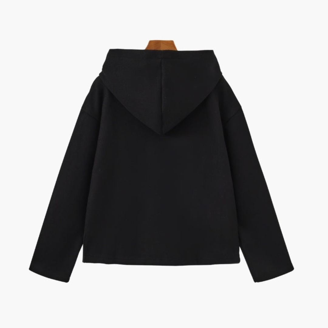 Ashborne | Women's Zip-Up Knit Hoodie | Old Money Essential