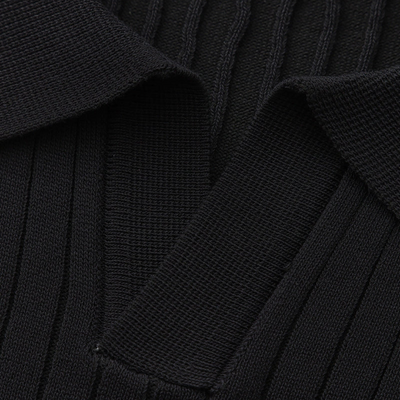 Ashborne | Men's Short Sleeve Polo | Ribbed