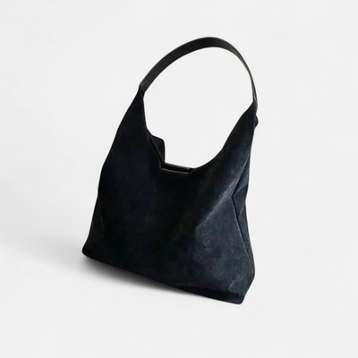 Ashborne | Women's Suede Hobo Bag | Minimalist Chic