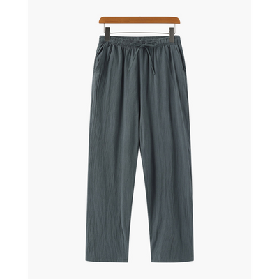 Ashborne | Men’s Casual Linen Trousers | Lightweight Comfort