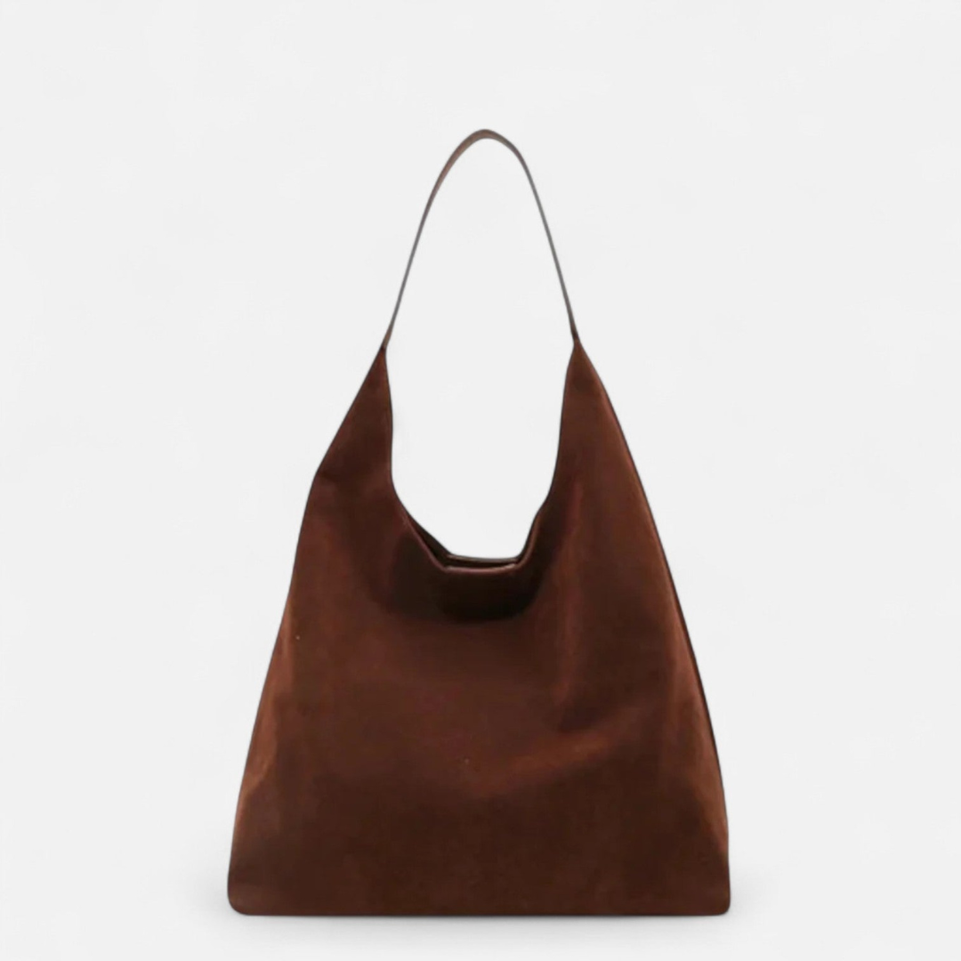 Ashborne | Women's Suede Hobo Bag | Minimalist Chic