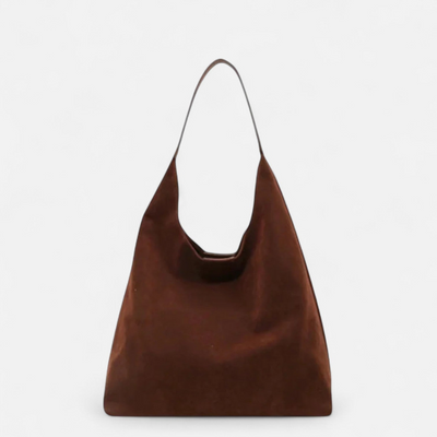 Ashborne | Women's Suede Hobo Bag | Minimalist Chic