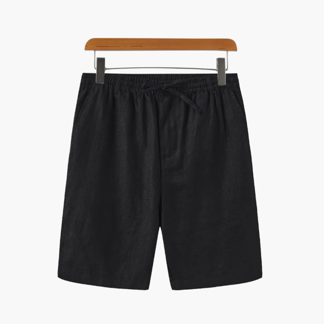 Ashborne | Men's Casual Linen Shorts | Lightweight Comfort