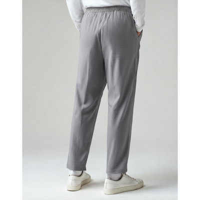 Ashborne | Men’s Casual Linen Trousers | Lightweight Comfort