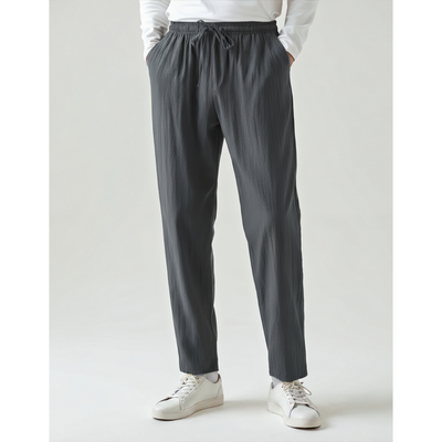 Ashborne | Men’s Casual Linen Trousers | Lightweight Comfort