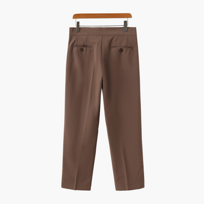 Ashborne | Men's High Waist Trousers
