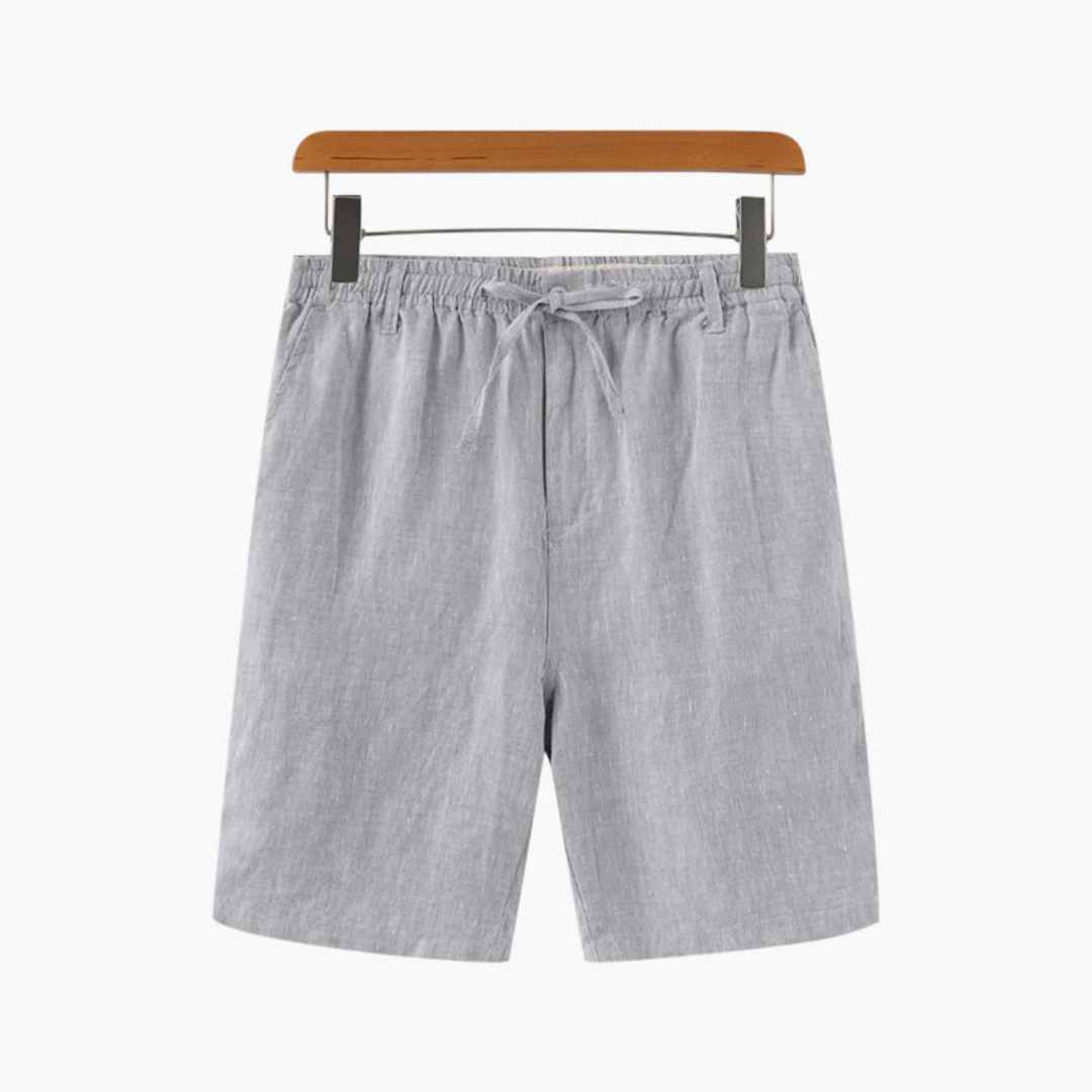 Ashborne | Men's Casual Linen Shorts | Lightweight Comfort