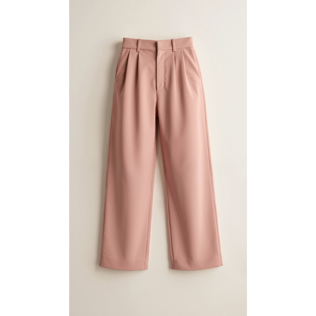Ashborne | Women's High-Waist Wide-Leg Trousers