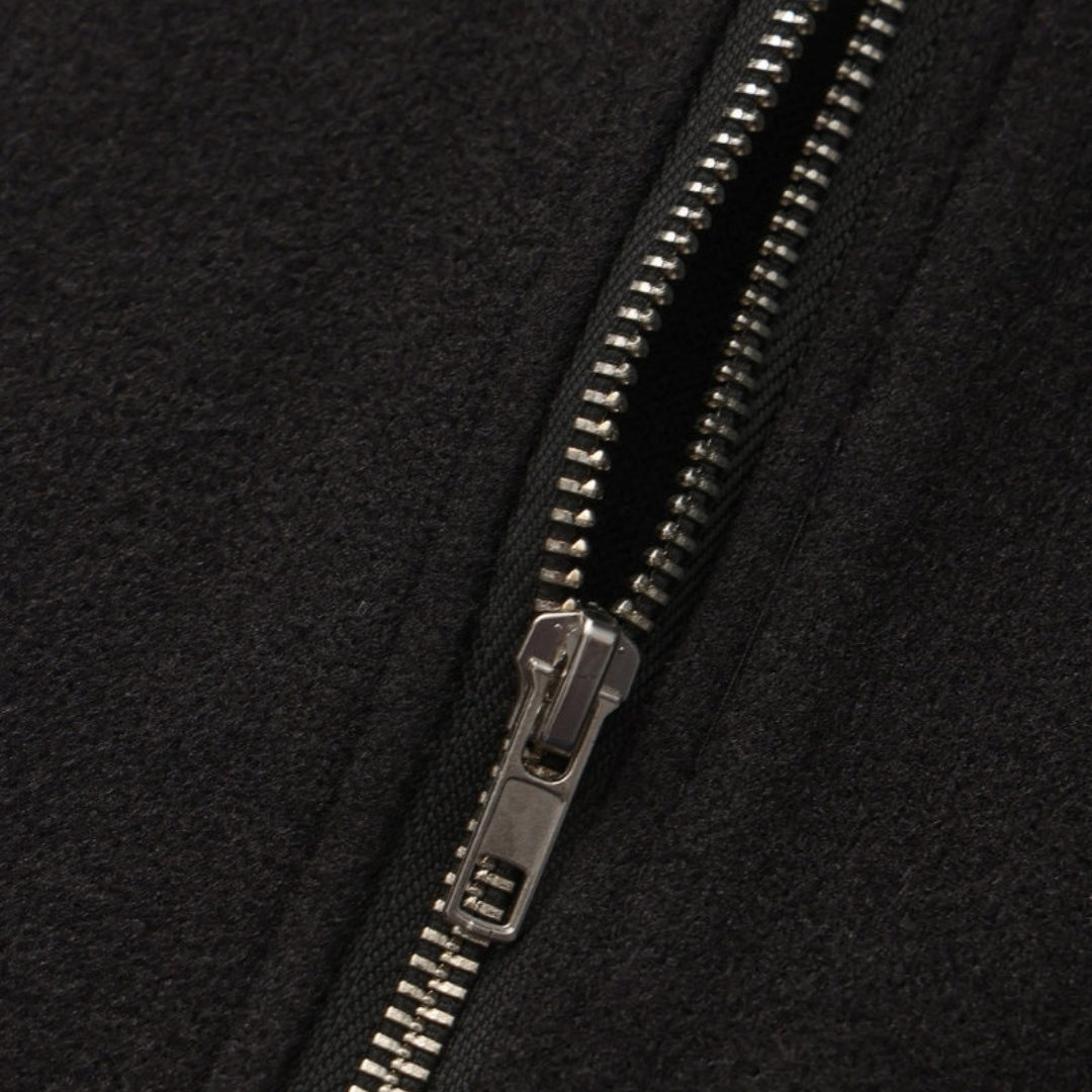 Ashborne | Women's Zip-Up Knit Hoodie | Old Money Essential