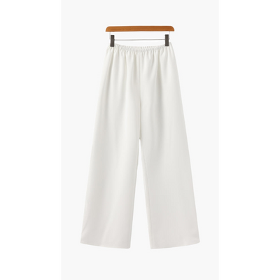 Ashborne | Women's Wide-Leg Elastic Waist Trousers