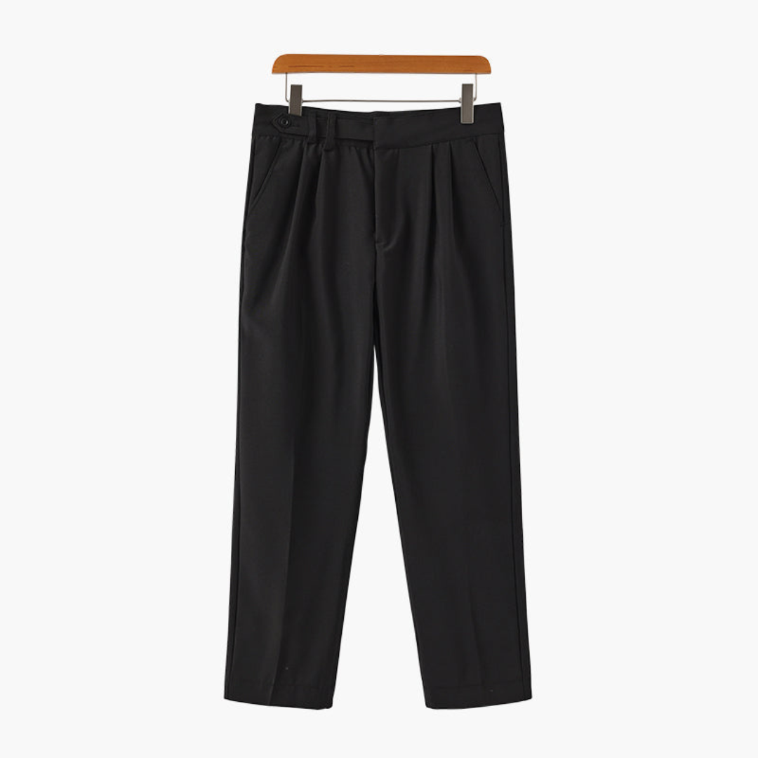 Ashborne | Men's High Waist Trousers