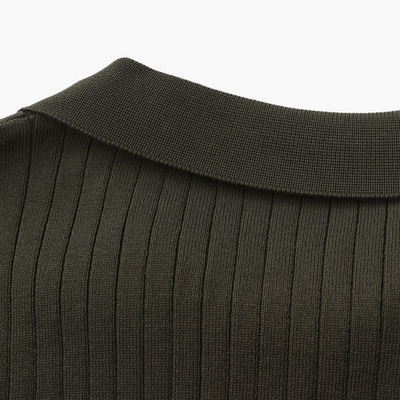 Ashborne | Men's Short Sleeve Polo | Ribbed