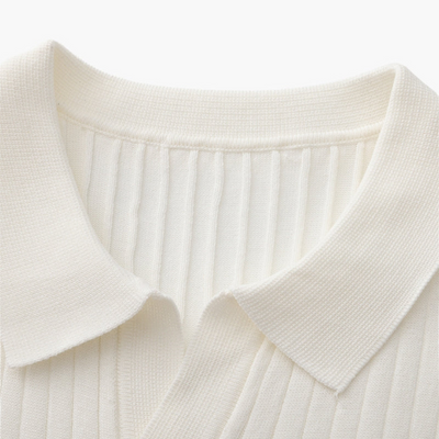 Ashborne | Men's Short Sleeve Polo | Ribbed