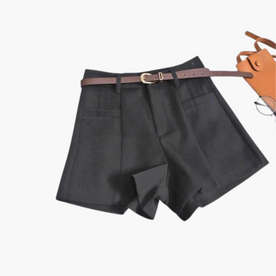 Ashborne | Women's High-Waist Tailored Shorts