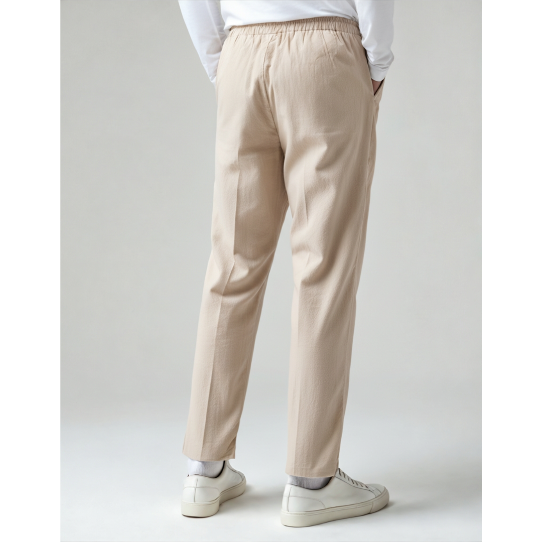 Ashborne | Men’s Casual Linen Trousers | Lightweight Comfort