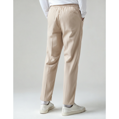 Ashborne | Men’s Casual Linen Trousers | Lightweight Comfort