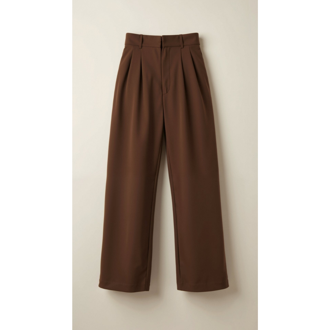 Ashborne | Women's High-Waist Wide-Leg Trousers