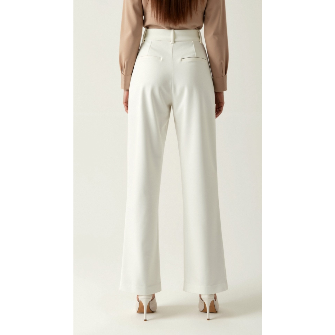 Ashborne | Women's High-Waist Wide-Leg Trousers