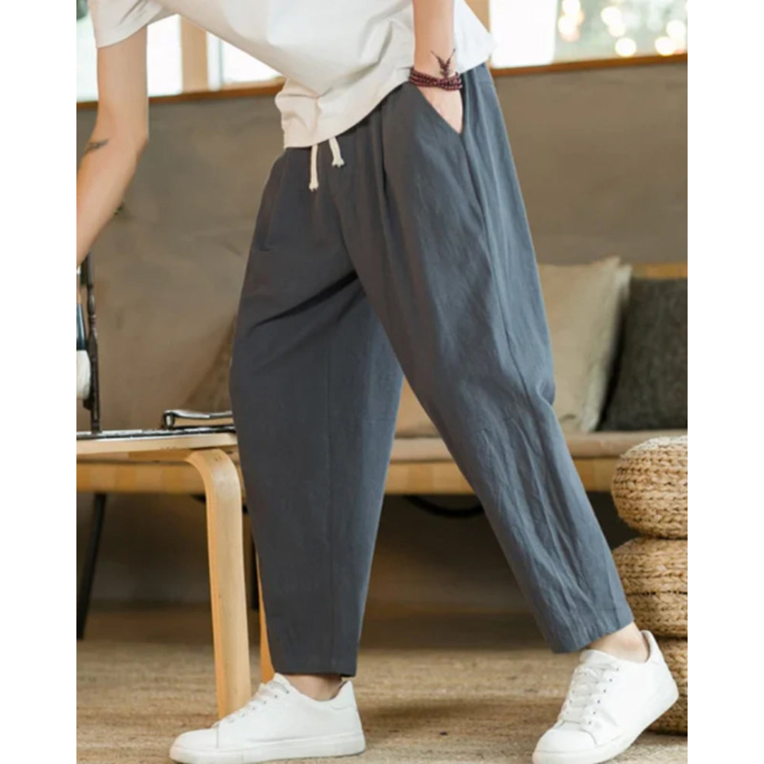 Ashborne | Men's Wide Leg Trousers