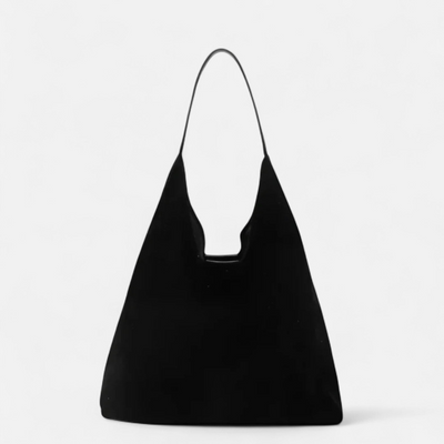 Ashborne | Women's Suede Hobo Bag | Minimalist Chic