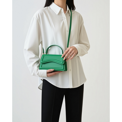 Ashborne | Women's Structured Top-Handle Bag | Elegant Mini