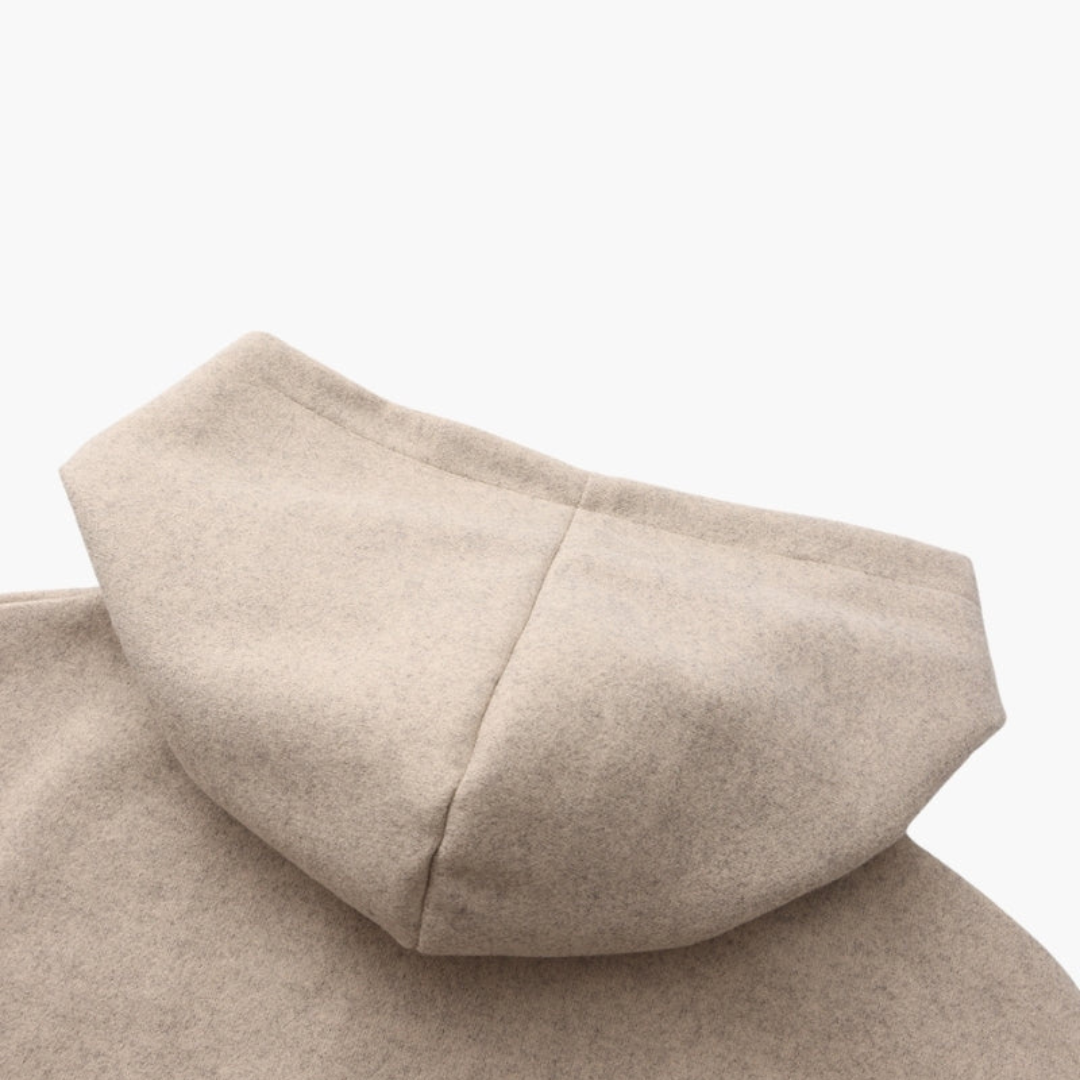 Ashborne | Women's Zip-Up Knit Hoodie | Old Money Essential