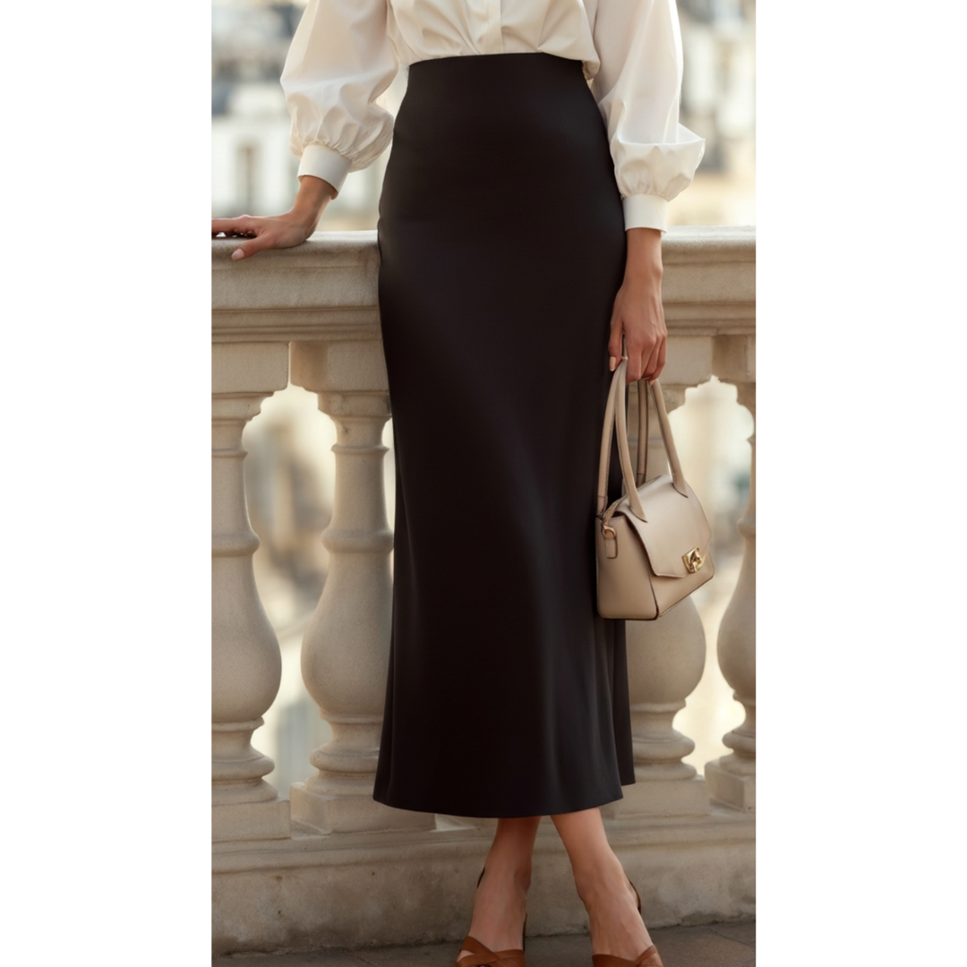 Ashborne | Women's Satin Maxi Skirt