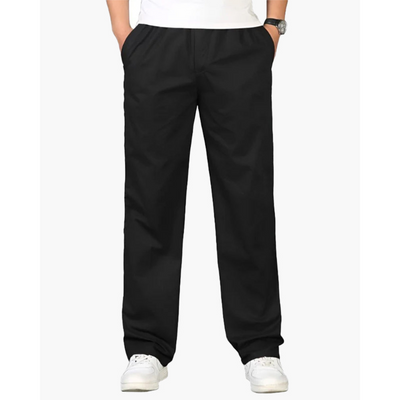 Ashborne | Men's Straight Fit Trousers | Cotton