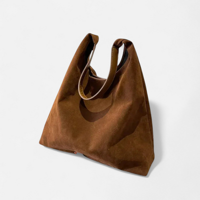 Ashborne | Women's Suede Hobo Bag | Minimalist Chic