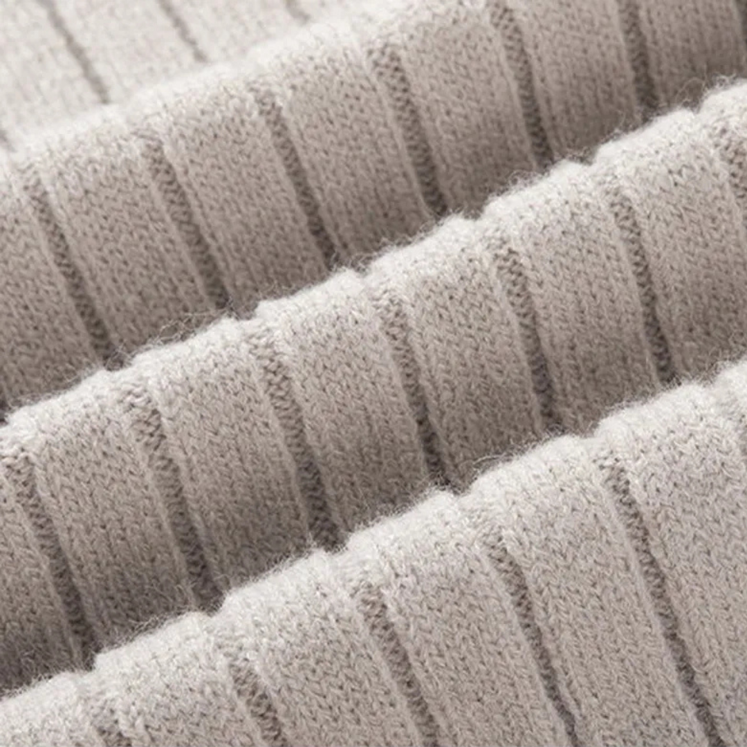 Ashborne | Men's Half-Zip Sweater | Ribbed