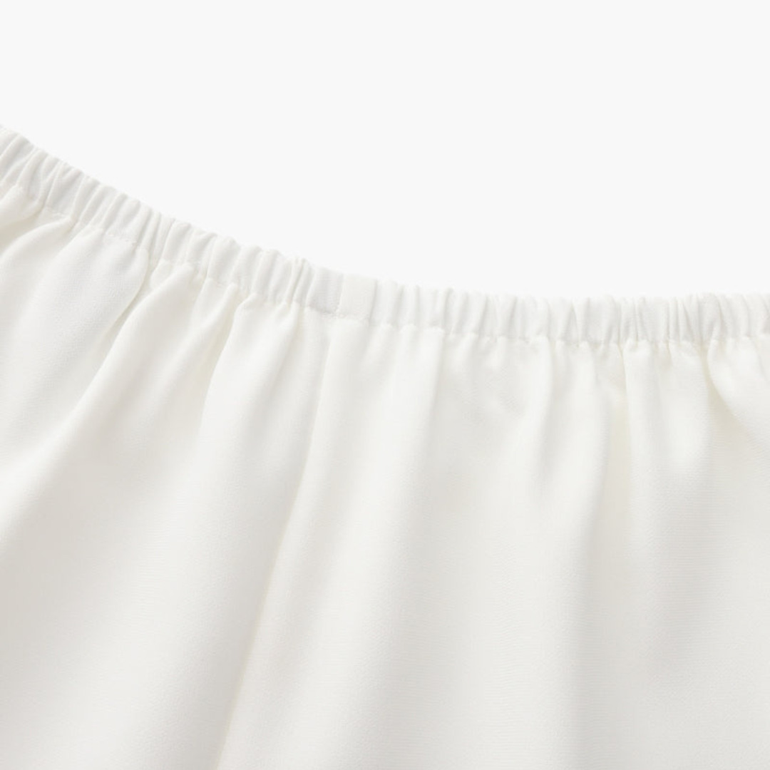 Ashborne | Women's Wide-Leg Elastic Waist Trousers