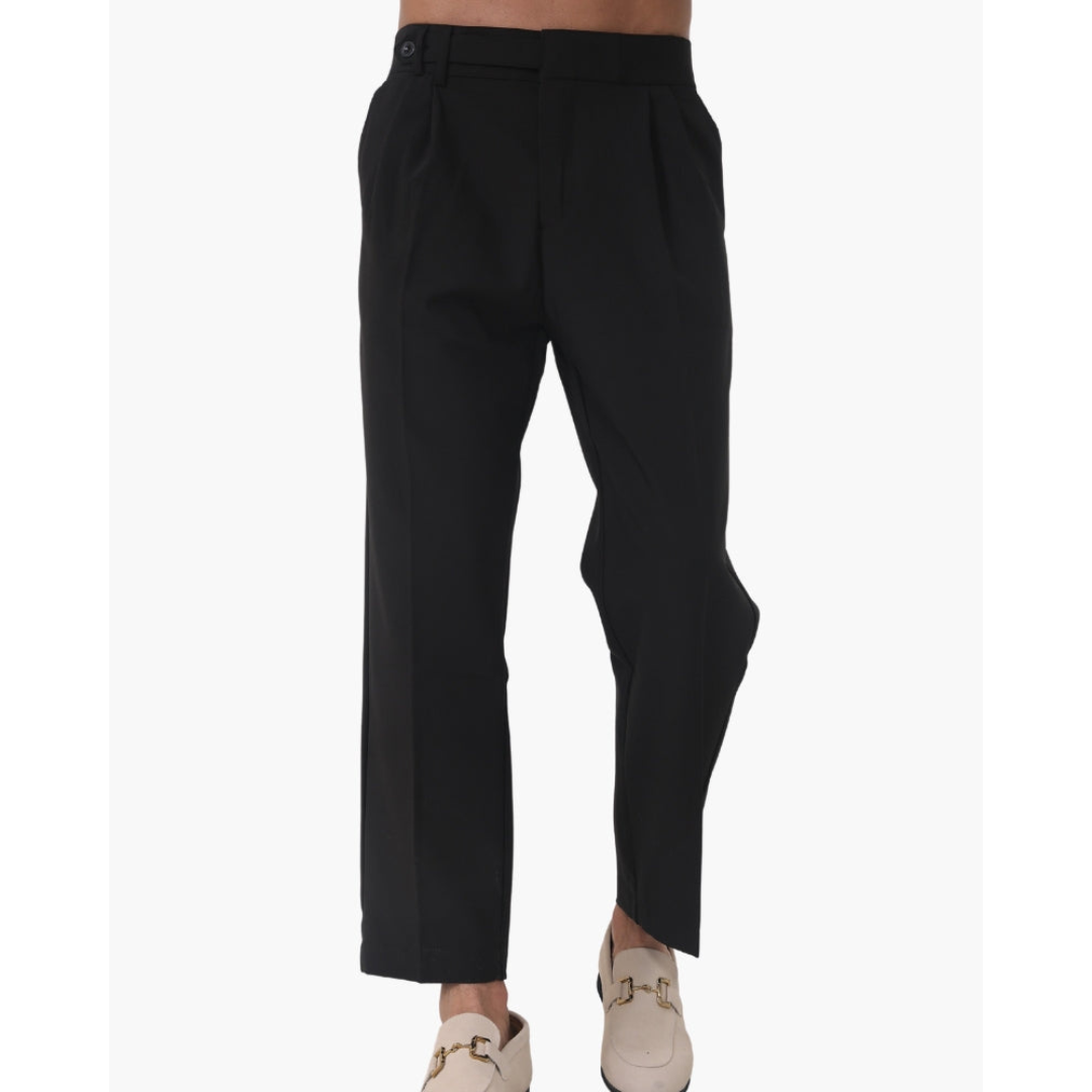 Ashborne | Men's High Waist Trousers