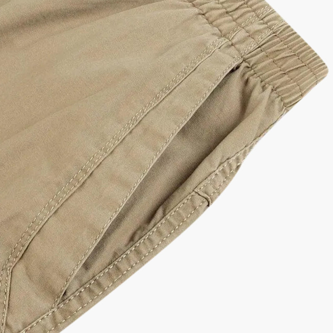 Ashborne | Men's Straight Fit Trousers | Cotton