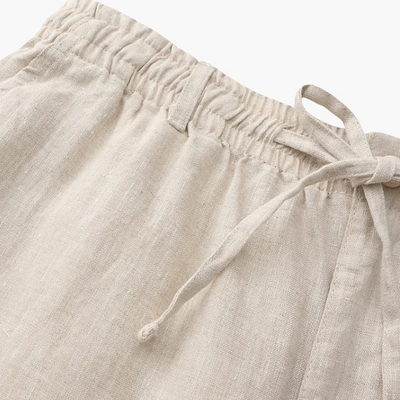 Ashborne | Men's Casual Linen Shorts | Lightweight Comfort