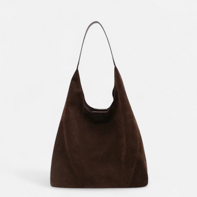Ashborne | Women's Suede Hobo Bag | Minimalist Chic