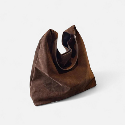 Ashborne | Women's Suede Hobo Bag | Minimalist Chic