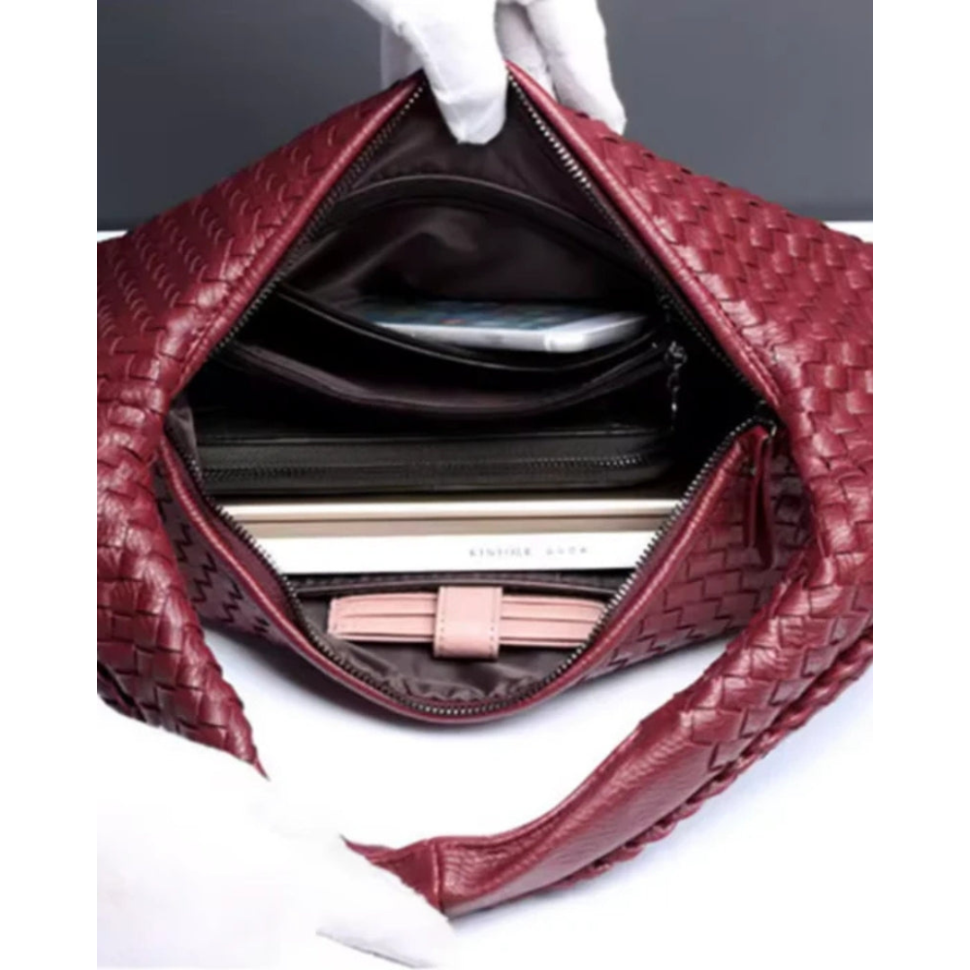 Ashborne | Women's Woven Hobo Bag