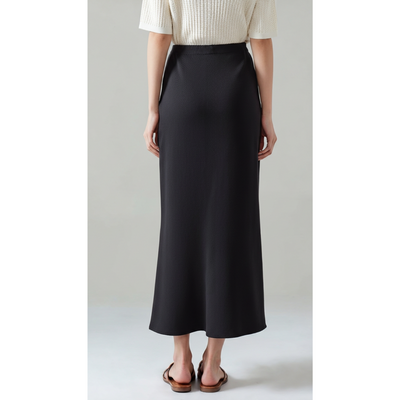 Ashborne | Women's Satin Maxi Skirt