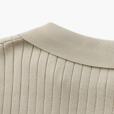 Ashborne | Men's Short Sleeve Polo | Ribbed