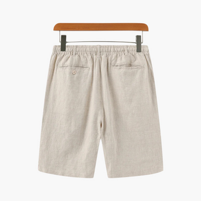 Ashborne | Men's Casual Linen Shorts | Lightweight Comfort