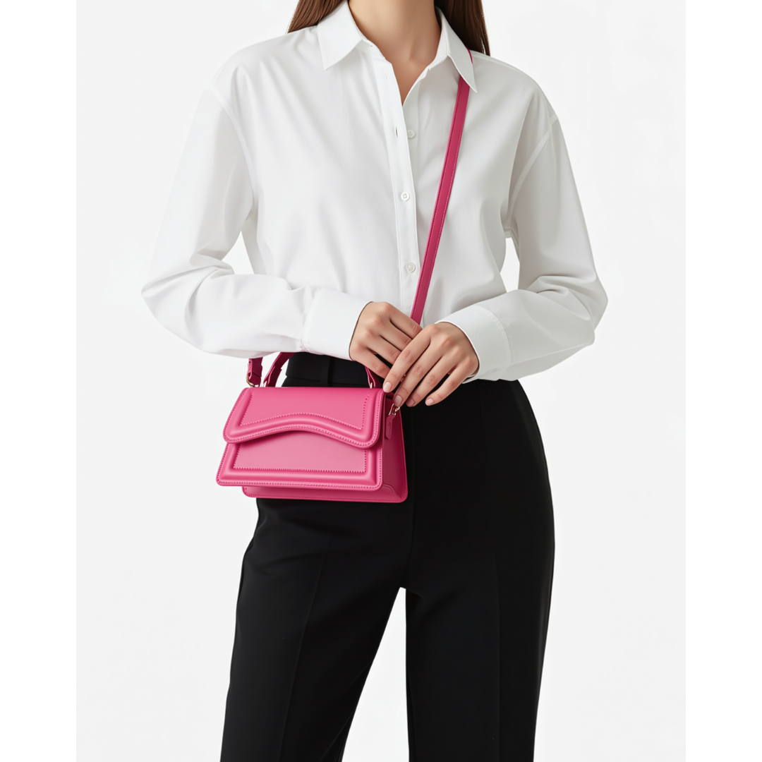 Ashborne | Women's Structured Top-Handle Bag | Elegant Mini